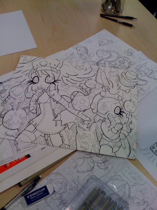 Treasure at Create Comics 2009