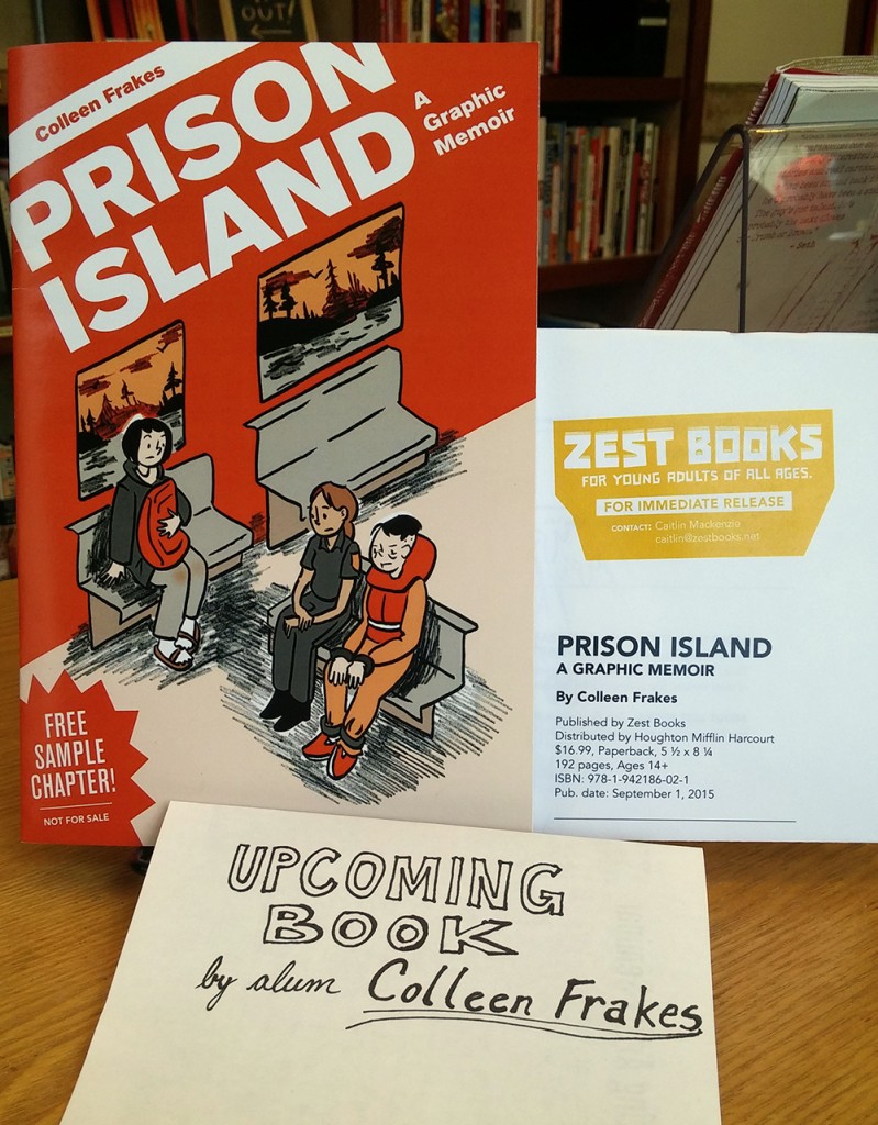 Preview of a chapter in Prison Island by Colleen Frakes, available to peruse at the Schulz Library.
