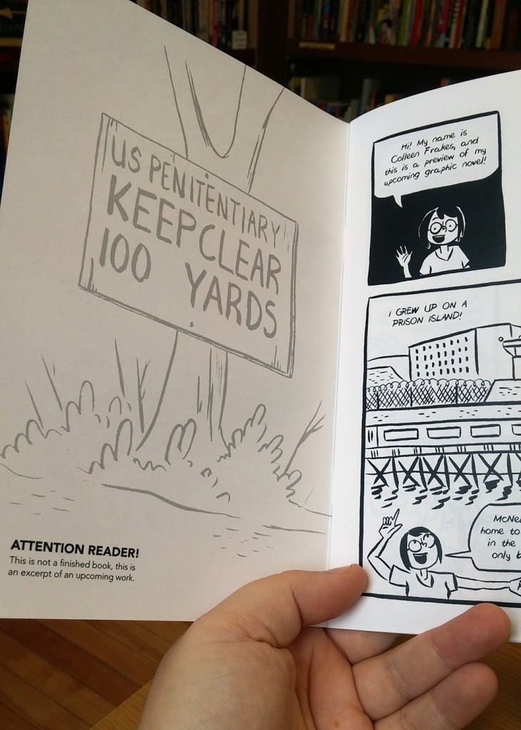 First page in the preview of Prison Island gets you up to speed on what you are looking at.