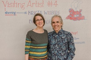 Kriota Willberg and Bob Sikoryak