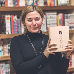 Katie's favorite book in the Schulz Library is Araya by Osamu Tezuka.