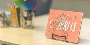 Glynnis's book Cartoons of Cyprus.
