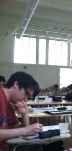 Luke drew a lot during his time as a TA for Jon Chad and Alec Longstreth in the Cartoon Studio summer workshop