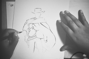 In progress shot of Ricks' demo.