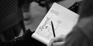 Someone was talking beautiful notes