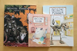 Three volumes of Awesome 'Possum