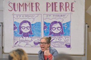 Sometimes it wasn's a serious point.