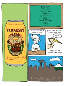 Freemont Interurban IPA beer review page 1 by Em Sauter