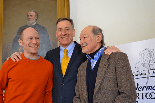 Vermont_Cartoonist_Laureates_Governor_Shumlin