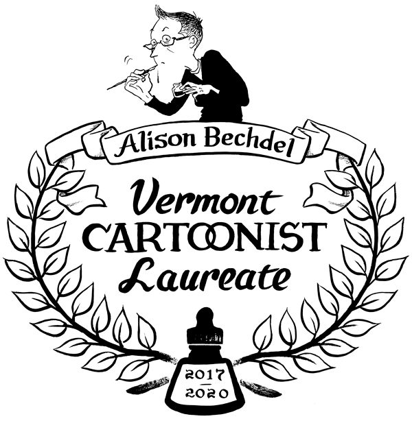 ALISON BECHDEL TO BE APPOINTED VERMONT CARTOONIST LAUREATE – The Center for  Cartoon Studies The Center for Cartoon Studies