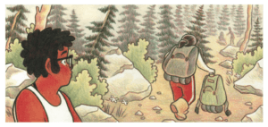 Recent page from As the Crow Flies by Melanie Gillman