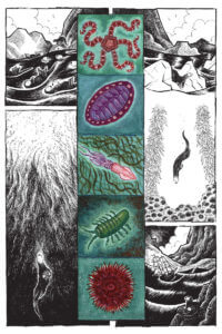 Sample page of Wild Man by T Edward Bak