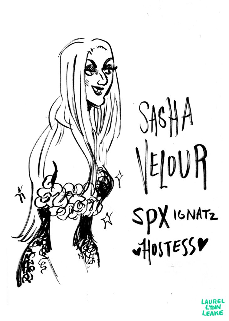 Sasha Velour by Laurel Lynn Leake