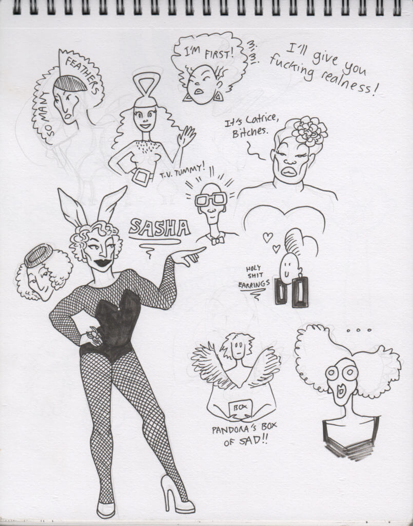 Sasha Velour by Sophie Goldstein