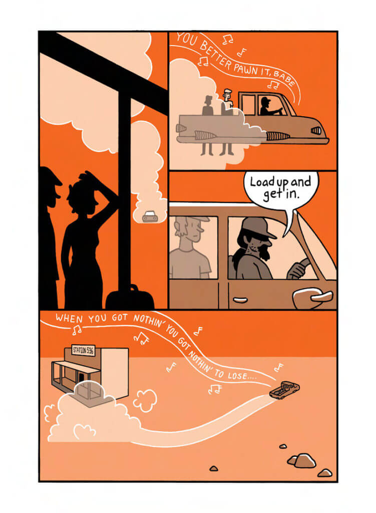 Page of The Oven by Sophie Goldstein