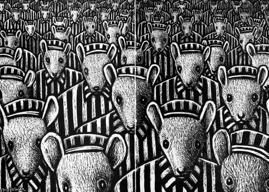 Mice from Maus by Art Spiegelman