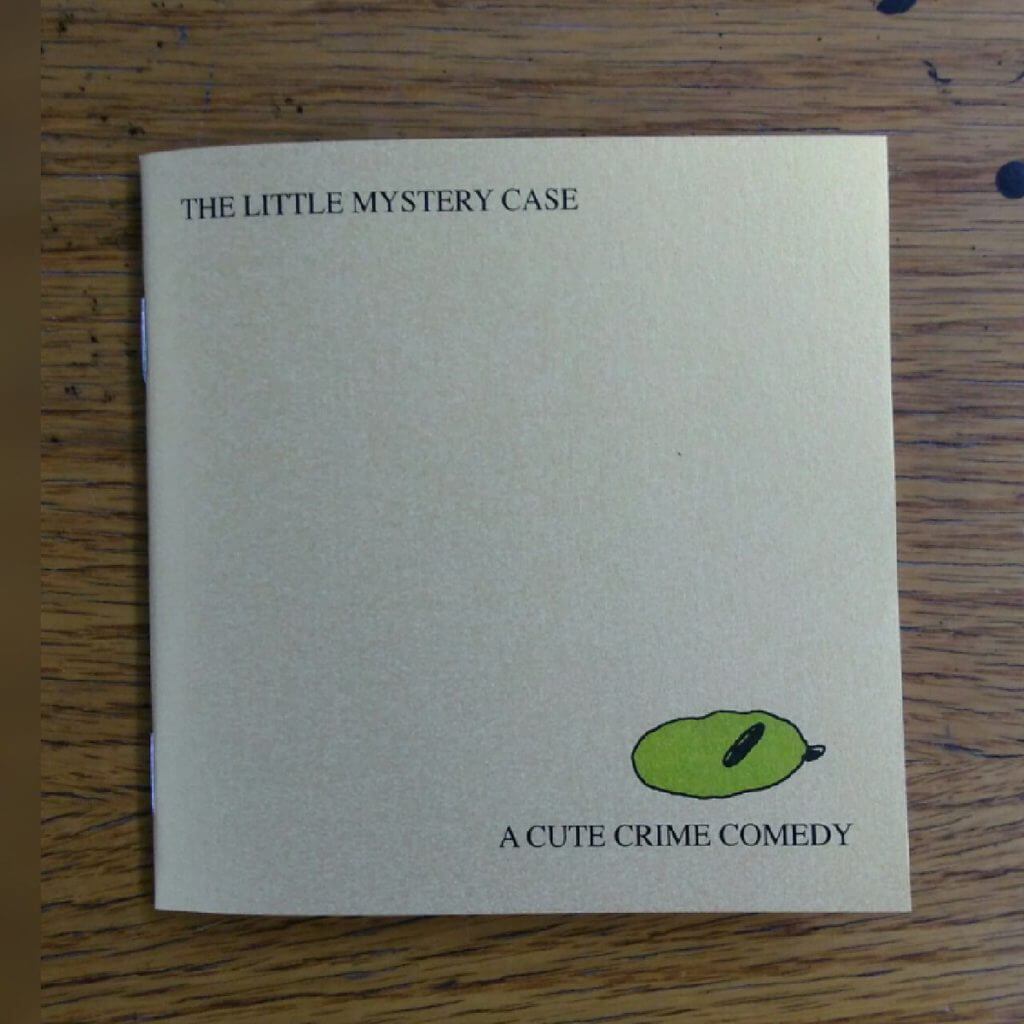 Minicomic inside The Big Mystery Case, by Luke Howard
