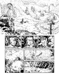 Page of Falling Awake by Carl Mefferd