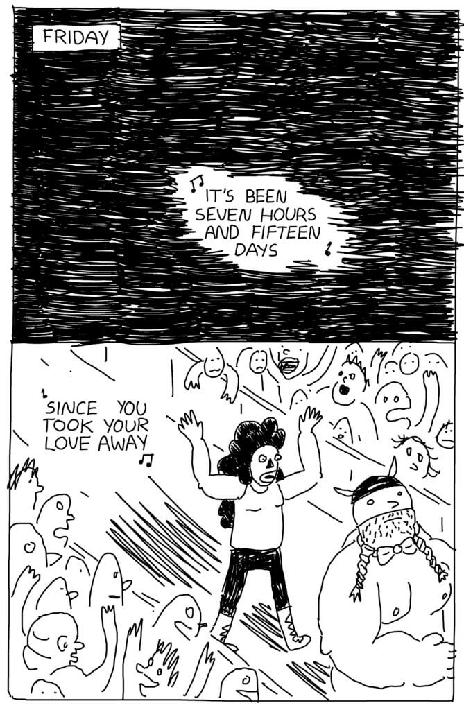 Astral Birth Canal page by Reilly Hadden