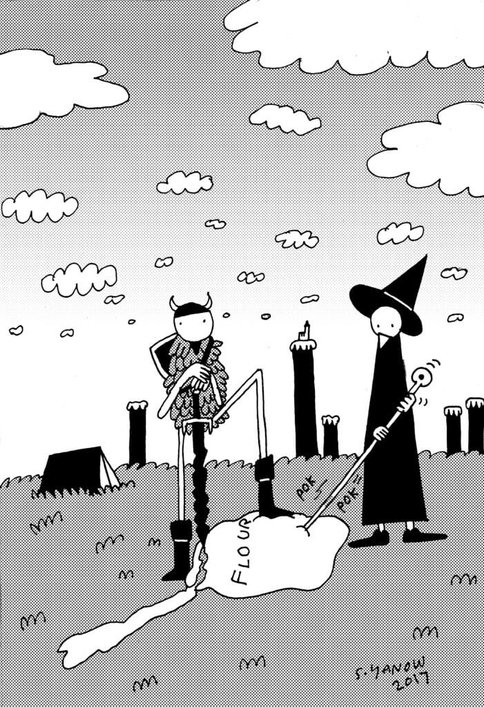 Astral Birth Canal illustration by Sophie Yanow