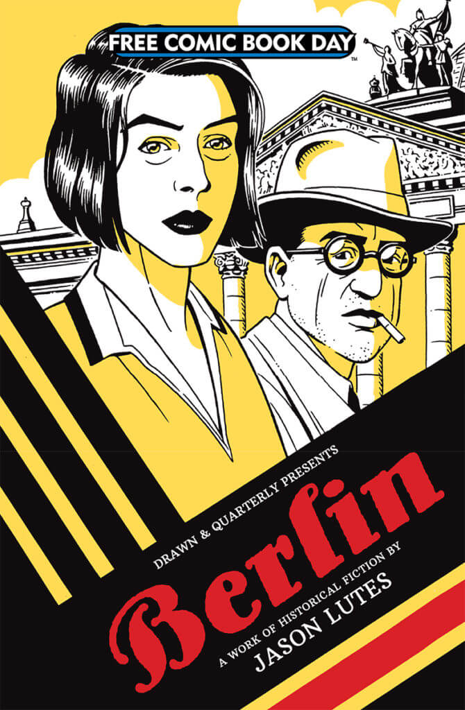 Berlin issue cover by Jason Lutes for Free Comic Book Day
