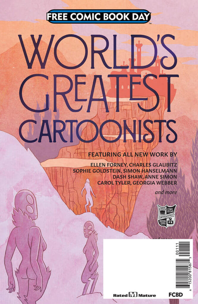 World's Greatest Cartoonists with cover by Sophie Goldstein