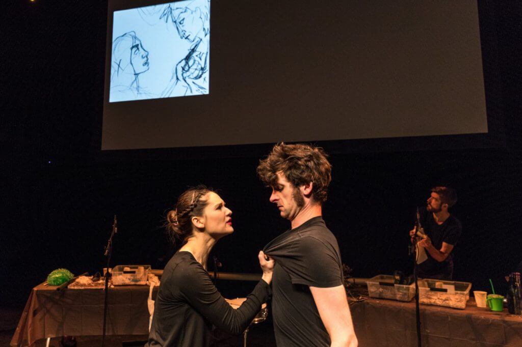 From the performance of Buer's Kiss by Carl Antonowicz