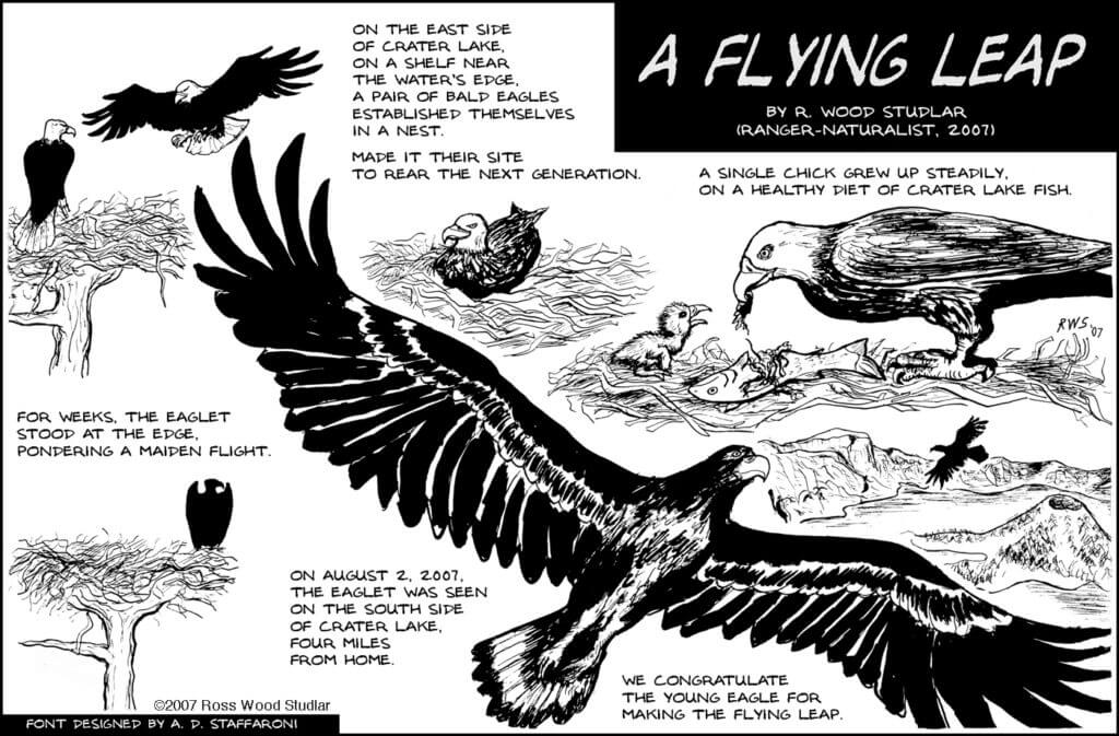 Comic page by Ross Wood Studlar