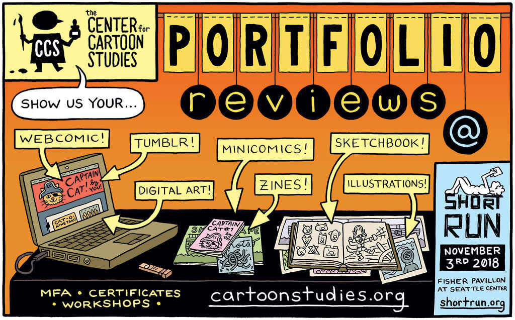 CCS Portfolio reviews at Short Run 2018