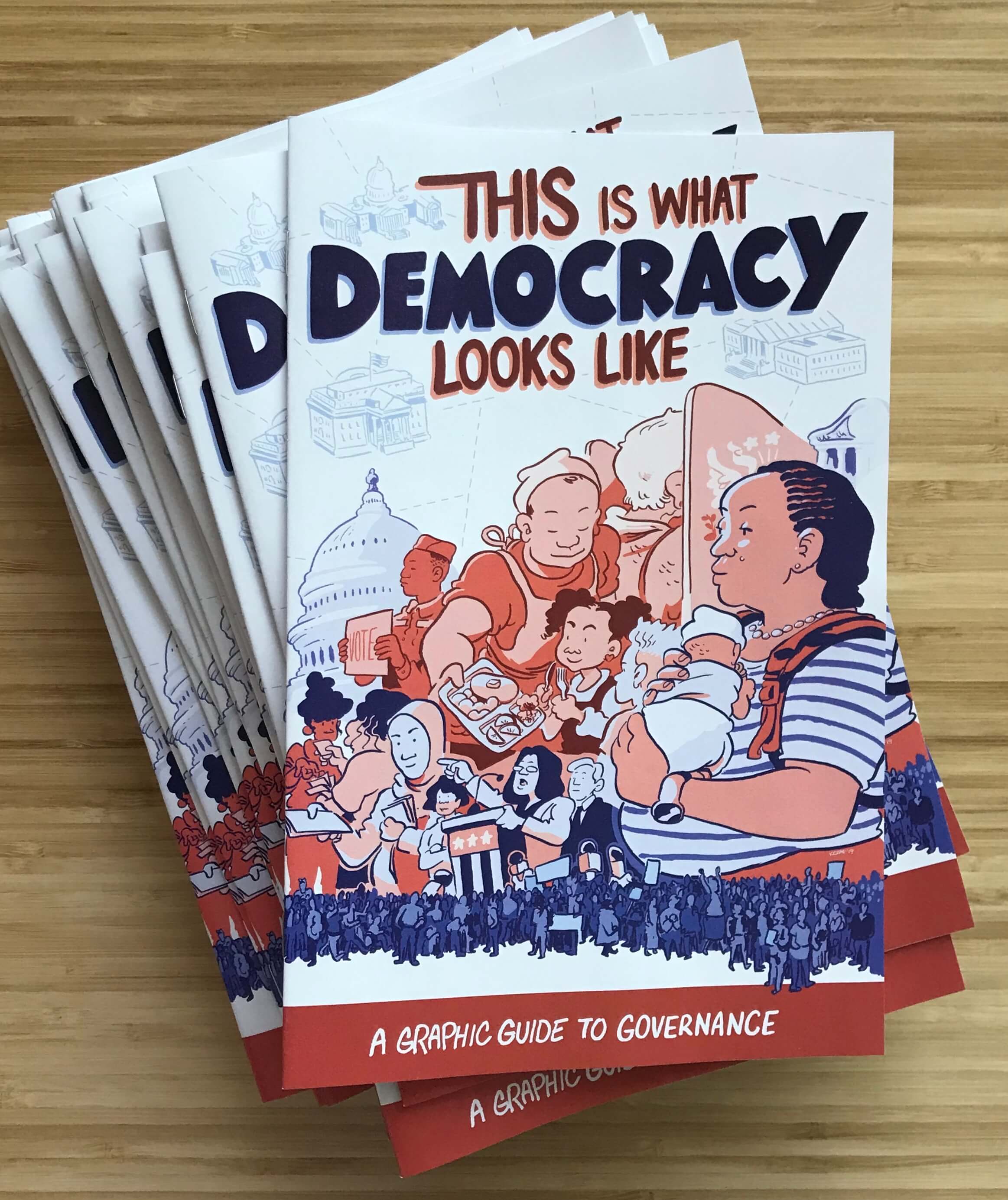 This Is What Democracy Looks Like, A Graphic Guide To Governance – The  Center for Cartoon Studies The Center for Cartoon Studies