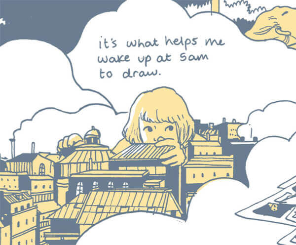 Support comic by Tille Walden