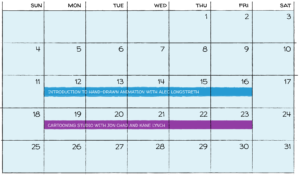 July 2021 workshops