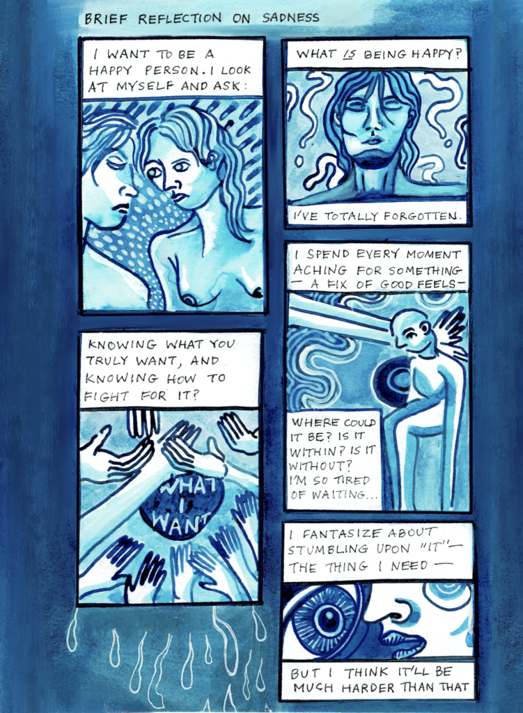 Brief Reflection On Sadness by Juniper Kim 